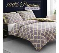 Pamposh Double Duvet Set Premium Brushed Microfiber Duvet Cover Double Ultrasoft Hypoallergenic Non Iron Luxury Bedding Set With Zipper Closure
