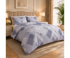 Pamposh Grace Single Duvet Cover Set Premium Brushed Microfiber Duvet Cover Single Ultrasoft Hypoallergenic Reversible With Zipper Closure