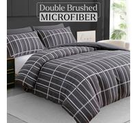 Pamposh King Size Duvet Cover Sets - Premium Brushed Microfiber Reversible - Hypoallergenic King Duvet Cover With Zipper Closure