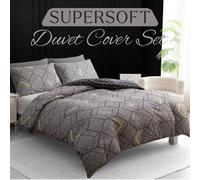 Pamposh Lazzaro Super King Duvet Set Brushed Microfiber Super King Duvet Sets 3 Pcs Ultrasoft Hypoallergenic With Zipper Closure