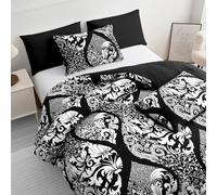 Pamposh Premium Double Duvet Set - Brushed Microfiber Duvet Cover - Hypoallergenic - Non Iron - Luxury Bedding With Zipper Closure