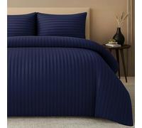 Pamposh Satin Stripe King Size Duvet Cover Sets Pack Of 2 - Premium Quality