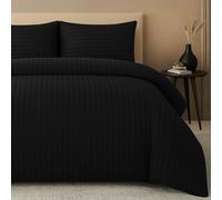 Pamposh Satin Stripe Super King Duvet Set Pack Of 4 - Premium Hotel Quality
