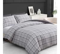 Pamposh Super King Duvet Set - Brushed Microfiber Super King Duvet Cover | Hypoallergenic, Reversible, Zipper Closure, High Quality Fabric, Super King (260 × 220 cm), OEKO-TEX Certified