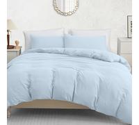 Pamposh Super King Duvet Set - Pre-Washed Microfibre Bedding Set for Added Softness & Comfort - Lightweight Premium Quilt Cover Set for All Seasons With Zipper Closure