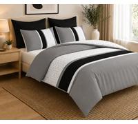Pamposh Super King Duvet Set Premium Brushed Microfiber Super King Duvet Cover Ultrasoft Hypoallergenic Duvet Cover Super King Size Non Iron Luxury Bedding Set With Zipper Closure