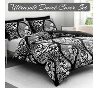 Pamposh Super King Duvet Set Premium Brushed Microfiber Super King Duvet Cover Ultrasoft Hypoallergenic Duvet Cover Super King Size Non Iron Luxury Bedding Set With Zipper Closure