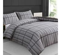 Pamposh Super King Duvet Set - Premium Brushed Microfiber Super King Duvet Cover - Ultrasoft Reversible Super King Size Duvet Cover Sets - Easy Care Lightweight Bedding Set 3Pcs with Zipper Closure