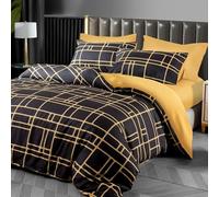 Pamposh Super King Duvet Set Premium Brushed Microfiber, Ultra Soft Hypoallergenic Duvet Cover, Super King Size, Luxury Non Iron Bedding Set with Zipper Closure