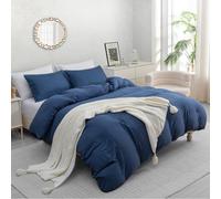 Pamposh Super King Size Duvet Cover Set Pre-Washed Microfibre Bedding Set Lightweight Premium Quilt Cover Set With Zipper Closure