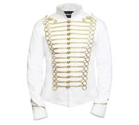 Pamposh Women Steampunk Hussar Military Drummer Parade Jackets - Napoleon Gothic Clothing