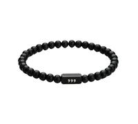 PAMTIER Angel Number Bracelet for Women Men 111 999 Beaded 18CM Black 999