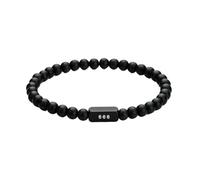 PAMTIER Angel Number Bracelet for Women Men 111 999 Beaded 20CM Black 666