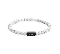 PAMTIER Angel Number Bracelet for Women Men 111 999 Beaded 20CM White 333