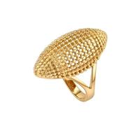 PAMTIER Women's Stainless Steel Classic Retro Trend Personality Refined Ring Gold Size L 1/2