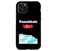 Pamukkale Souvenir thermal pools Turkey map Turkish flag Case for iPhone 11 Pro