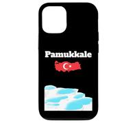 Pamukkale Souvenir thermal pools Turkey map Turkish flag Case for iPhone 12/12 Pro