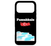 Pamukkale Souvenir thermal pools Turkey map Turkish flag Case for iPhone 17 Pro Max