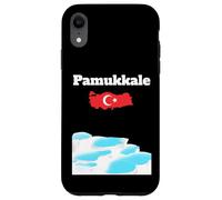 Pamukkale Souvenir thermal pools Turkey map Turkish flag Case for iPhone XR