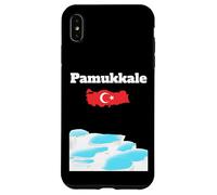 Pamukkale Souvenir thermal pools Turkey map Turkish flag Case for iPhone XS Max