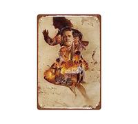 PAMVINT Inglorious Basterds Movie Metal Wall Tin Sign wall art Inglourious Basterds 2009 Brad Pitt Classic Movie Film Poster room decor Man Cave Gift Vintage Decorations 8"x12"