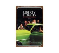 PAMVINT Liberty Heights Movie Man Cave Decor wall artVintage Movie Poster room decor Metal Wall Tin Sign Retro Gift Vintage Decorations 8"x12"