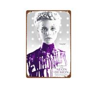 PAMVINT The Neon Demon Movie Man Cave Decor wall artDrama Film room decor Metal Wall Tin Sign Retro Gift Vintage Decorations 8"x12"