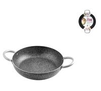 Pan 2 Handles Non-Stick Family Stone CMS 32 Silver Home