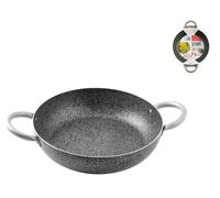 Pan 2 Handles Non-Stick Family Stone CMS 40 Silver Home