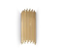 Ideal Lux Pan 2 Light Wall Light Gold