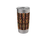 Pan Africa Color Pattern African Stainless Steel Insulated Tumbler