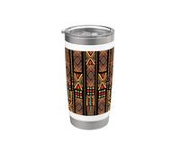 Pan Africa Color Pattern African Stainless Steel Insulated Tumbler