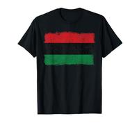 PAN African Flag Black Liberation Banner Black Pride T-Shirt