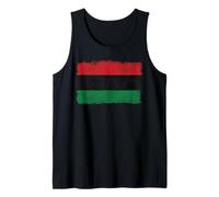 PAN African Flag Black Liberation Banner Black Pride Tank Top