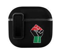 Pan-African Power Slim Compatible with Airpods 4 Case Protective Hard Cover Skin