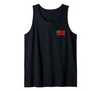 PAN African USA American Flag Black Liberation Pride Tank Top