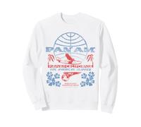 Pan Am Clipper Hawaii to California Vintage Travel Ad Sweatshirt