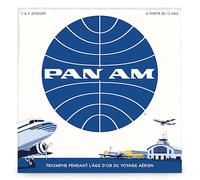 PAN AM Fun Strategy Board Game For The Whole Family - French Language - Includes 52 Airplane Miniatures From 4 Distinct Airline Eras (Ages 12+) Ideal for 2-4 Players