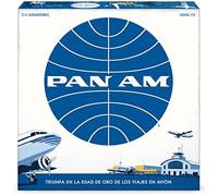 PAN AM Fun Strategy Board Game For The Whole Family - Spanish Language - Includes 52 Airplane Miniatures From 4 Distinct Airline Eras (Ages 12+) Ideal for 2-4 Players
