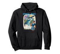 Pan Am Touring the Transatlantic Retro Flight Advertisement Pullover Hoodie