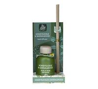 Pan Aroma Air Freshener Reed Diffuser, Sandalwood & Honeysuckle, 50Ml,Green