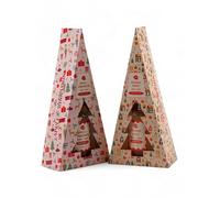 Pan Aroma Christmas Reed Diffuser Gift Set - Apple Cinnamon & Orange Spice - Set of 2