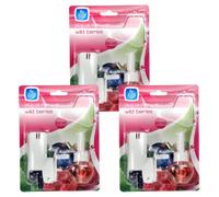 Pan Aroma Plug In Air Freshener Wild Berries 20Ml X 3