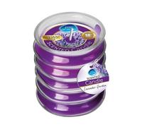 Pan Aroma Ribbed Glass Scented Candle Lavender Garden
