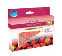 Pan Aroma Scented Tea Lights Juicy Berries 12pcs