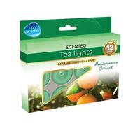 Pan Aroma Scented Tea Lights Mediterranean Orchard 12pcs
