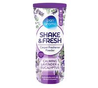 Pan Aroma Shake & Fresh Carpet Freshener Powder Calming Lavender Eucalyptus 500g
