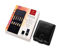 Pan Art 5-Piece Synthetic Fibre Brush Set - Versatile Artist Brushes for Watercolour & Gouache - Premium Brush for Artists Painting Set for Beginners & Professionals