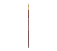 Pan Art Angular Brush Natural Bristle No.08 for Oil Painting 1pc