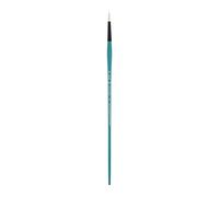 Pan Art Bristle Round No. 06 - Oil Paint Brush for Detail & Wash - 1 Unit